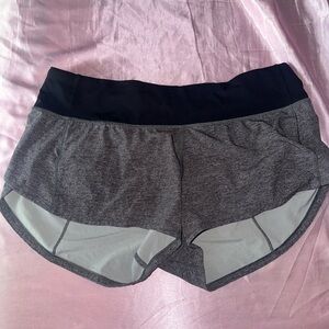 Grey Lululemon Speed Ups